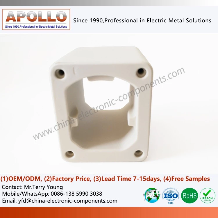 Electrical Alumina Square Ceramic Tube for Fuse