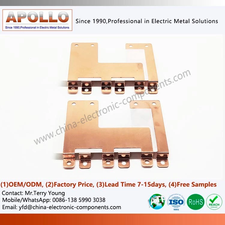 Copper Busbar for DC Link Power Electronics Capacitor