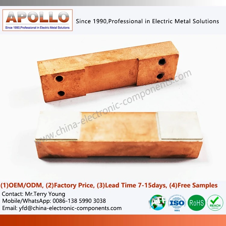 Electrical Contact Brazed Stamping Components