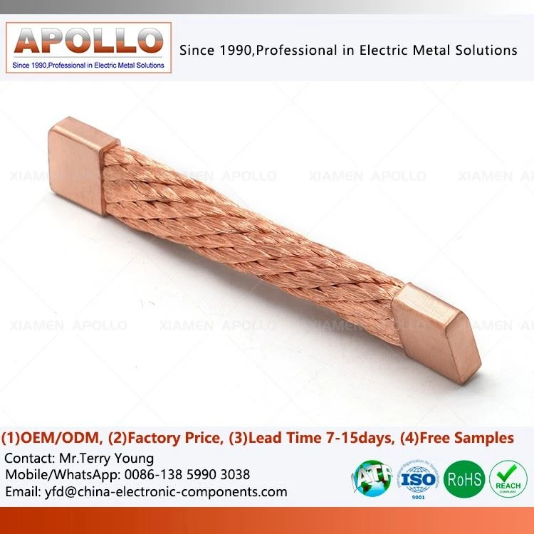 Flexible Electrical Copper Braided Connectors