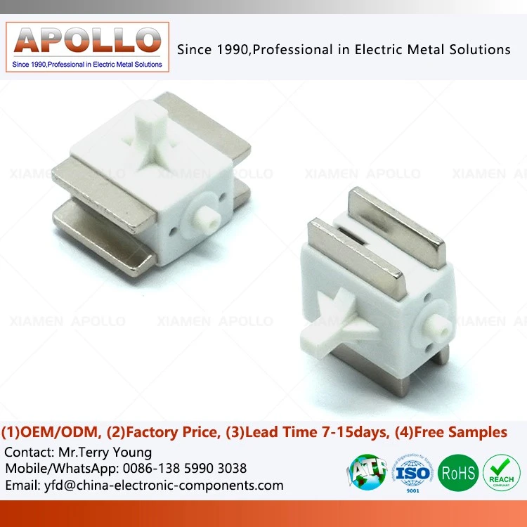 Magnetic Latching Relay Moving Magnet Insert Molding Component factory