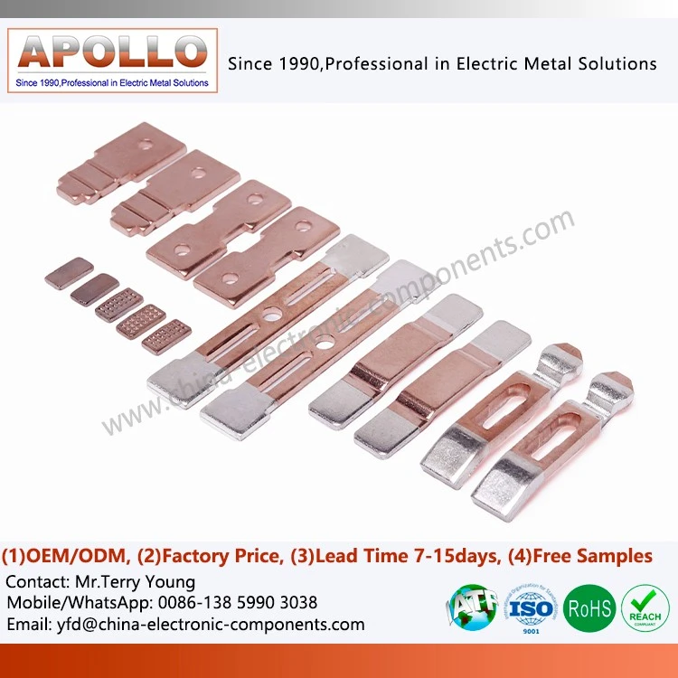 Projection Welding Silver Contact
