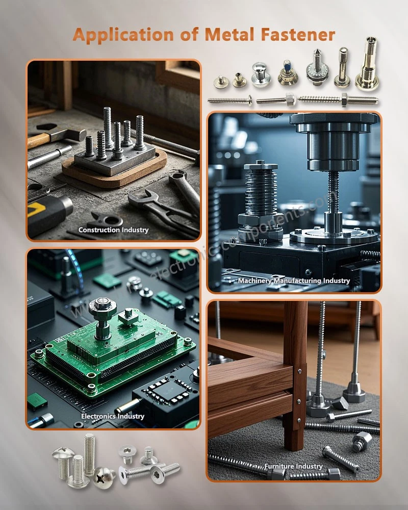 Application of Pan Head Cross Recessed Screw Application of Pan Head Cross Recessed Screw