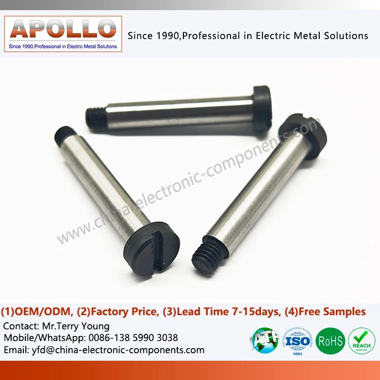 Slotted Knurled Positioning Pin